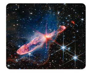 James Webb Telescope Herbig-Haro 46/47 Mouse Pad 1/4 Thick