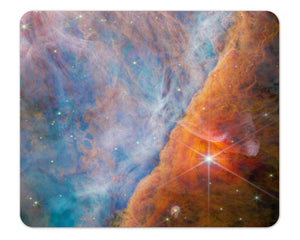 James Webb Telescope Orion Bar Mouse Pad 1/8 Thick