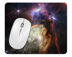 James Webb Telescope Rho Ophiuchi Mouse Pad 1/8 Thick