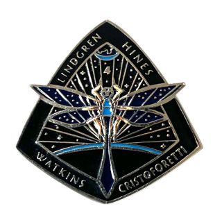 SpaceX Crew-4 Mission Enamel Pin