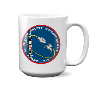 NASA Apollo 9 Mission Logo 15oz Mug