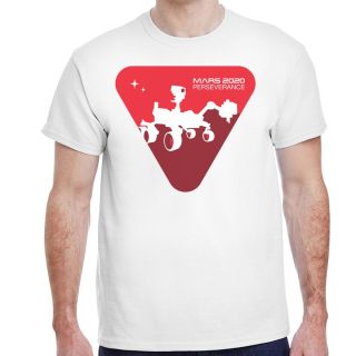 NASA Mars 2020 Perseverance Rover White Shirt