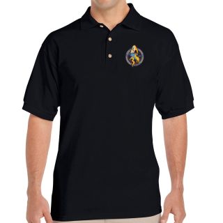 Crew-3 Embroidered Patch Polo