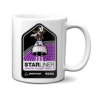 Starliner Orbital Flight Test 2 Patch 11oz Mug