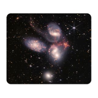 Webb Space Telescope Stephan’s Quintet Mousepad 1/8 Thick
