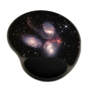Webb Space Telescope Stephan's Quintet Gel Mouse Pad
