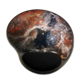 Webb Space Telescope Tarantula Nebula Gel Mouse Pad