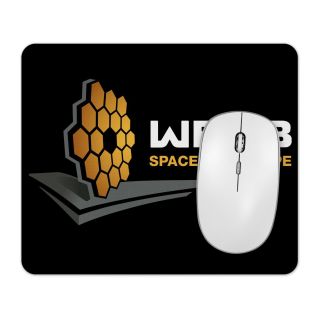 Webb Space Telescope Logo Mouse pad 1/4 Thick